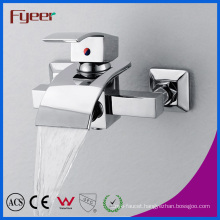 Fyeer Hot Sale Bathroom Waterfall Bathtub Faucet with Diverter